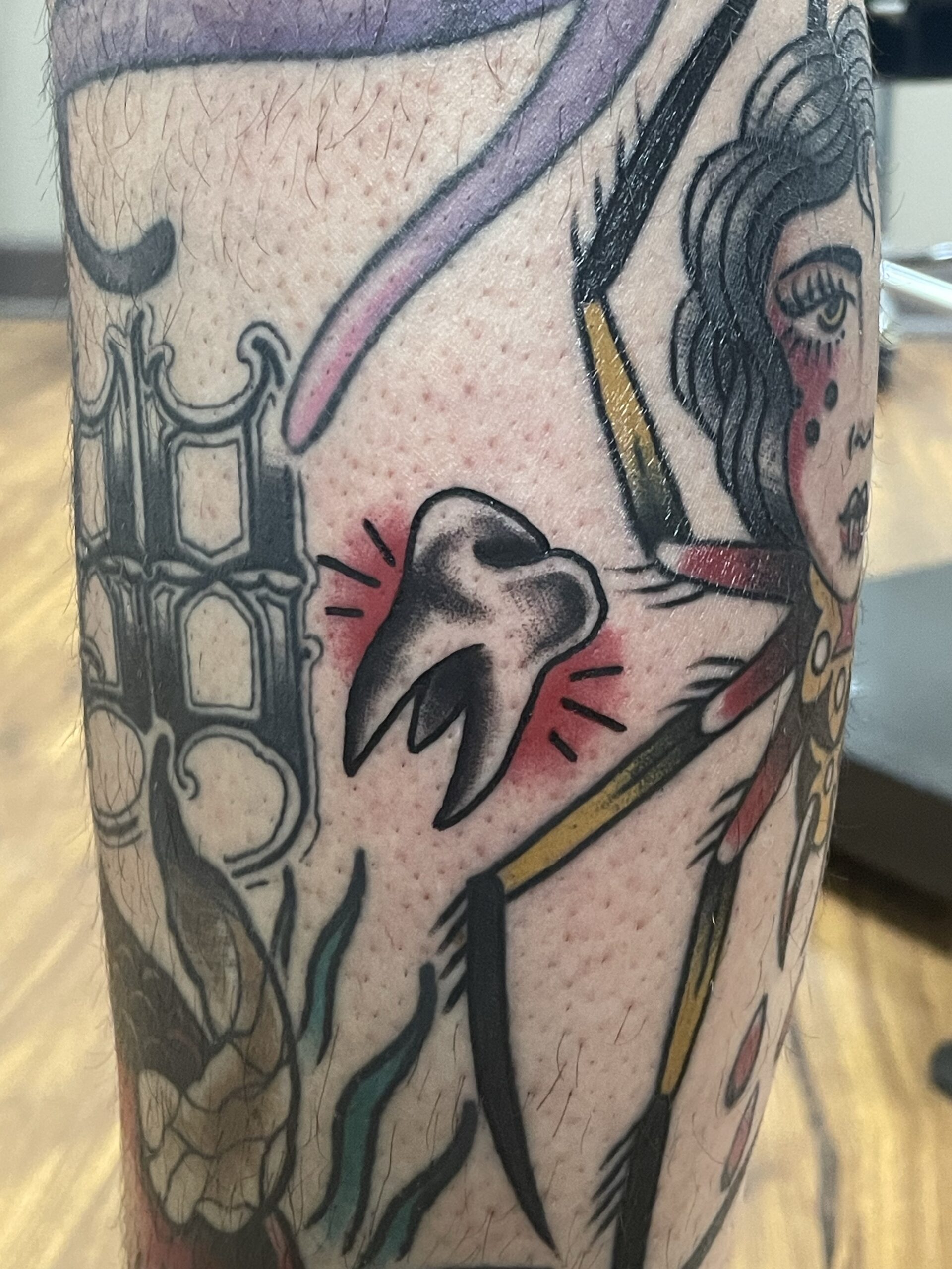 Brittany Robertson - Color Theory Tattoo
